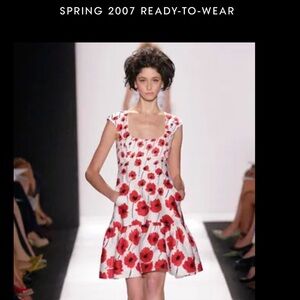 Oscar De La Renta Spring 2007 Poppy Dress
